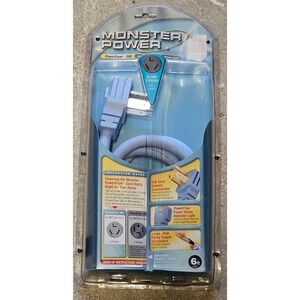 Monster Power - PowerDryer 300 Dryer Cable 6FT - 3 Prong -‎ Unopened!